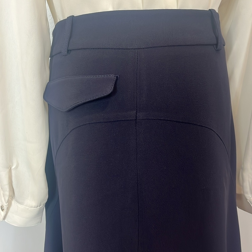 Peter Pilotto Long Navy Blue Skirt - Picture 10 of 17